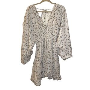 Storia White Mini Dress - Size Large - Perfect For Summer!